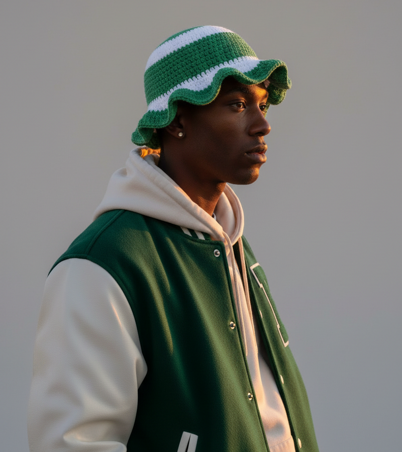 Side profile with complete outfit